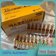 ready Stock korea VC 美白精华液/1box 韩国Huons VC美白淡斑精华安瓶  Ascorbic Acid VC 2ml x 50