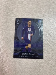 Topps Lionel Messi Black Edge Edition Card