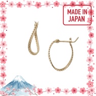 【Made in Japan】[Agate] agete 【 K18 Earrings 】 1019311208203999