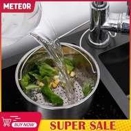 [meteorMY] Drainage Basket Hanging Sink Strainer Sink Strainer Basket Kitchen Sink Basket for Kitchen Waste Vegetable Residue