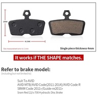 20 Pairs 40 Pcs Bicycle Bike Cycling Disc Brake Pads for SHIMANO AVID HAYES SRAM Magura Formula Hope