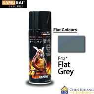Samurai F42 Flat Grey Spray Paint 400ml