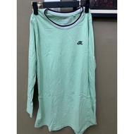 (PRELOVED) Al-Ikhsan Long Sleeve Sports Tee (Mint Green)