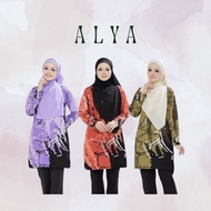 Tshirt Jersey Muslimah Humaira Alya | Humaira Design | Baju Jersey | Tshirt Labuh & Longgar