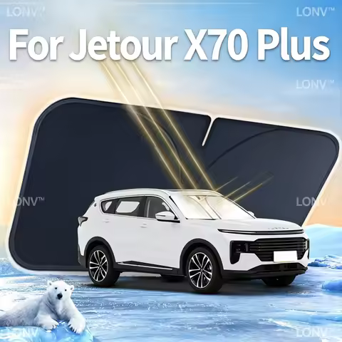 For Jetour X70 Plus VT9 2026 2027 2024 2025 Car Sunshade Front Windshield Shade Cover Foldable Car H