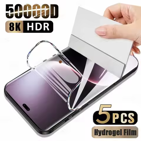 5PCS Screen Protector For Honor Magic 7 6 8 Pro Lite X9C X9A X8B X7B X9B X7A Hydrogel Film For Honor