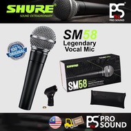 SHURE SM58 LEGENDARY VOCAL MICROPHONE