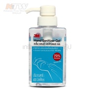 3M ผลิตภัณฑ์เจลล้างมือ แอลกอฮอล์ ทำความสะอาดมือ 70% ขนาด 400ML 3M Alcohol Gel 70%  Torty shop