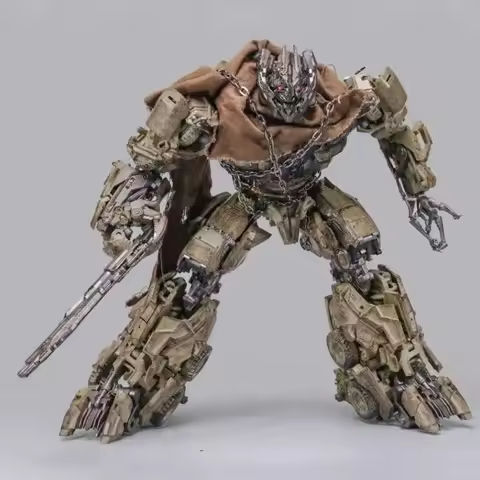 In Stock DP01V Oil Tank Via Upgraded Version Yellow Green Megatron Movie Version
