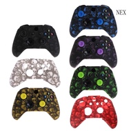 NEX Skull Silicone Protective Skin for Case Cover with Grip Cap for XBox One X S Controller Protector Gaming Console Acc