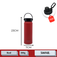 EZALO 304 Stainless Steel Thermos Flask Space Bottle Beverage Vacuum Tumbler (500/900ml)