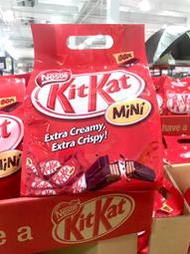 Costco Nestle KitKat mini 雀巢奇巧迷你巧克力家庭號 16.7公克X60條