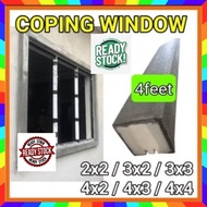 Coping Window 2x2,,3x3,,3x2,,4x3,,4x2,,4x4