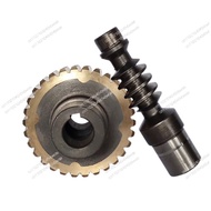 Worm Gear Reducer Accessories Turbine Transmission Parts 94 Copper 45 Steel Gear Reducer Accessories