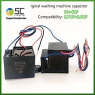 Panasonic Washing Machine Capacitor 10UF 4UF (Compatible with 9.7 UF 3.8 UF)