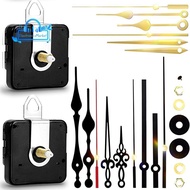 Quartz Clock Mechanism Kit, Wall Clock Mechanisms Mattery Powered Replacement, Clock Replacement DIY