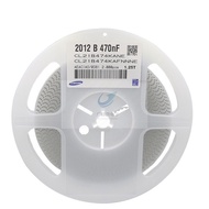 Kapasitor Seramik Cip 0805 474K 25V 470nF X7R 10% Komponen Elektronik Samsung