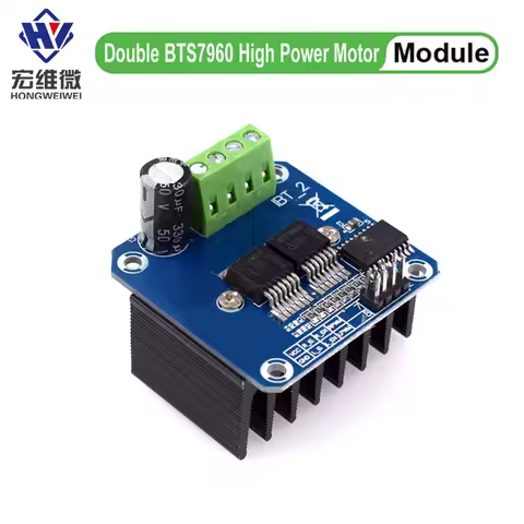 BTS7960 43A High Power Motor Driver Module Smart Car Driver Module for Arduino Current Limit