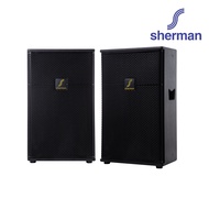 Sherman ชุดลำโพงกลางแจ้ง PA 12 นิ้ว รุ่น SM-124 (สีดำ)