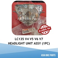 Yamaha Original LC135 V4 V5 V6 V7 Headlight Unit Assy / Lampu Depan - 55D-H4310-00
