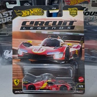 Hotwheels circuit legends Ferrari 499P- Hot wheels Ferrari 499P circuit legends- Hot wheels car cult