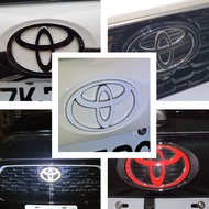 TOYOTA YARIS CROSS [Front Rear Logo Film] 3M No Residual Glue YC Car Modification Accessories Car De