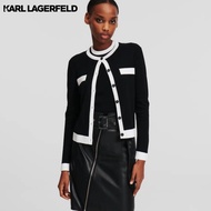 KARL LAGERFELD - LONG-SLEEVED CARDIGAN 245W2001