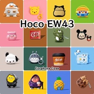 【In Stock】For Hoco EW43 Casing Case Soft Silicone Earphone Case Trendy Cartoon NO.6
