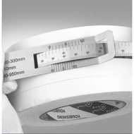 π rule Stainless steel precision perforated ruler circumference ruler circumference measurement diam