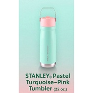 Starbucks Stanley Pastel Turquoise-Pink Tumbler (22oz)