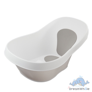 อ่างอาบน้ำเด็ก กะละมังอาบน้ำเด็ก รุ่น Snuggle Support มีจุกปล่อยน้ำ มีที่กั้นระหว่างขาไม่ให้ลื่นออก 