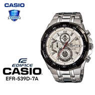 นาฬิกาคาสิโอ EDIFICE รุ่น EFR-539 กันน้ำ มี 5 สี รับประกัน 1 ปี