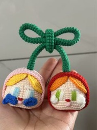 手工鈎織公仔 cry baby哭娃車厘子