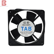 Panel Cooling Fan 4" Rectangular 12x12x2.5 cm 220V AC TAB Blower 4 Inch XF1222ABH