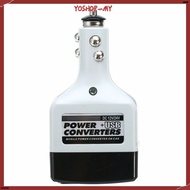 【YOSHOP】12v/24v to 220V DC to AC Car Power Converter Adapter Inverter USB Outlet Charger