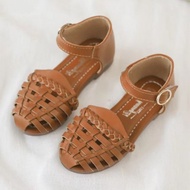 RAYA EDITION: HALF SHOES (BROWN)

, Sandal budak, kasut budak, kid shoes, girl shoes, girl sandal