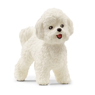 Schleich Farm World New 2023, Farm Animal Toys for Boys and Girls, Bichon Frise Toy Dog Figurine, Ag