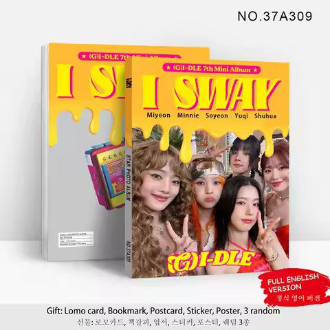 Hot Sales in Stock GIDLE New Album I SWAY Collected Albums and Magazines YUQI Celebrity Poster Photo
