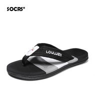 SOCRS 2024 Fashion Men's Flip Flop Beach Flip Flop Thick Bottom High Quality