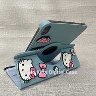 Kitty Cat 360 Degree Rotating iPad 11 Case Compatible with 9/8/7 Generations 10.2 Inch Suitable for