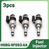 HZY 3pcs H6BG-9F593-AA H6BG9F593AA H6BG-9F593-AB H6BG9F593AB Fuel Injector For Ford Focus IV 1.0 Ltr