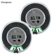 Orangesea 28mm 8Ohm Speakers 1W with Strong Inner Magnetic Clearly Sound Auditory Speakers 2PCS Loud