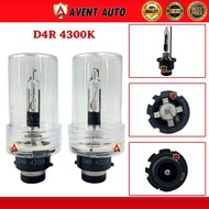 2PCS HID Bulb D4S D2S D2R D4R 1:1 Match Headlight Foglight Lampu Depan Kereta 4300K 6000K