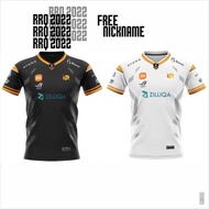 Baju Kaos Jersey Gaming RRQ Hoshi Esports 2022 Grade No 1 Home Away