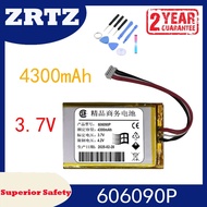 4300mAh ZRTZ New High-Quality Battery 3.7V 606090P for Wireless Bluetooth Mechanical Keyboard VR Gla