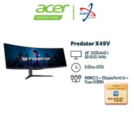 ACER PREDATOR X49V 49" CURVED GAMING MONITOR - ( 49" 2K QD-OLED / 0.03MS / 144HZ / AMD FREESYNC PREM