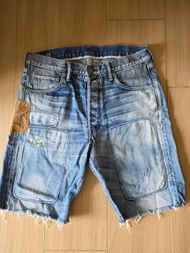 Visvim 牛仔褲 Sculpture w34