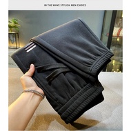 Sports Pants Men2025autumn New Knitted Running Harem Pants Casual Jogger Loose Cuffed Breathable Swe