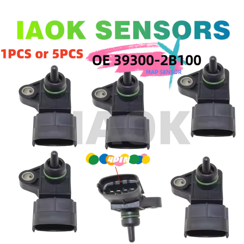 1P/5PCS 39300-2B100 MAP Sensor Manifold Air Pressure Sensor For Hyundai Accent Sonata Tucson Kia For