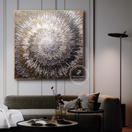 ZWART | ศิลปะบนผนังลายเท็กซ์เจอร์สำหรับห้องนั่งเล่นและห้องอาหาร